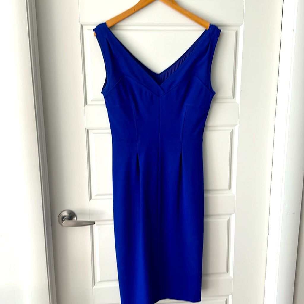 Diane Von Furstenberg Cobalt Blue Dress